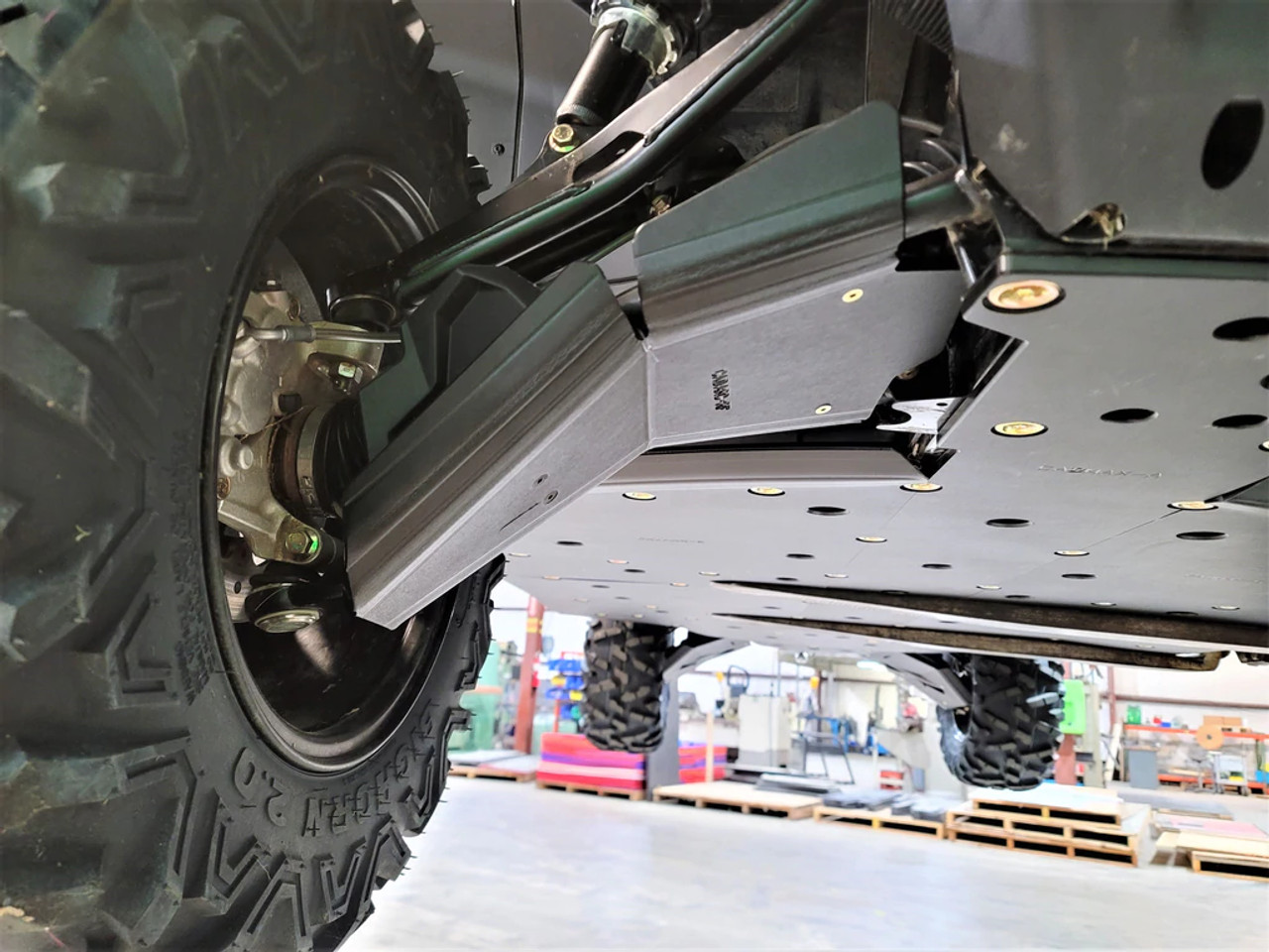 Trail Armor Can Am Defender 6x6 iMpact A-Arm Guards 