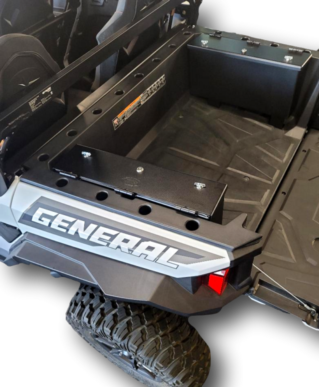 Polaris General Water & Dust Resistant Side Lockable Storage Security Box -  UTV Parts and Accessories (J&S Industries, LLC)