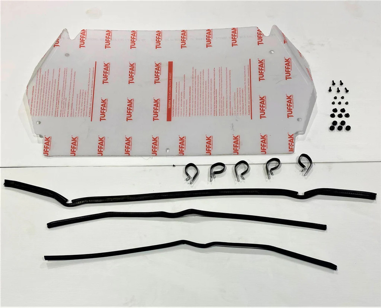  Kawasaki KRX 1000 Rear Window Dust Shield Kit 