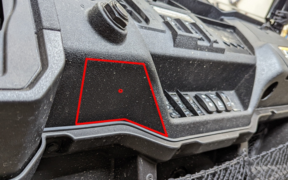 Driver side vent