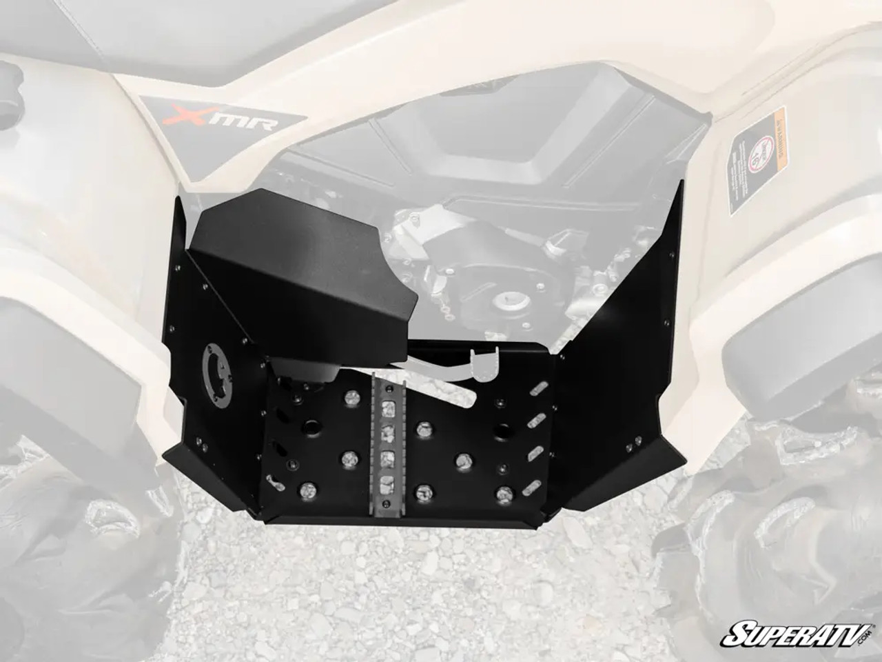 CAN-AM OUTLANDER FOOTWELLS isolated install