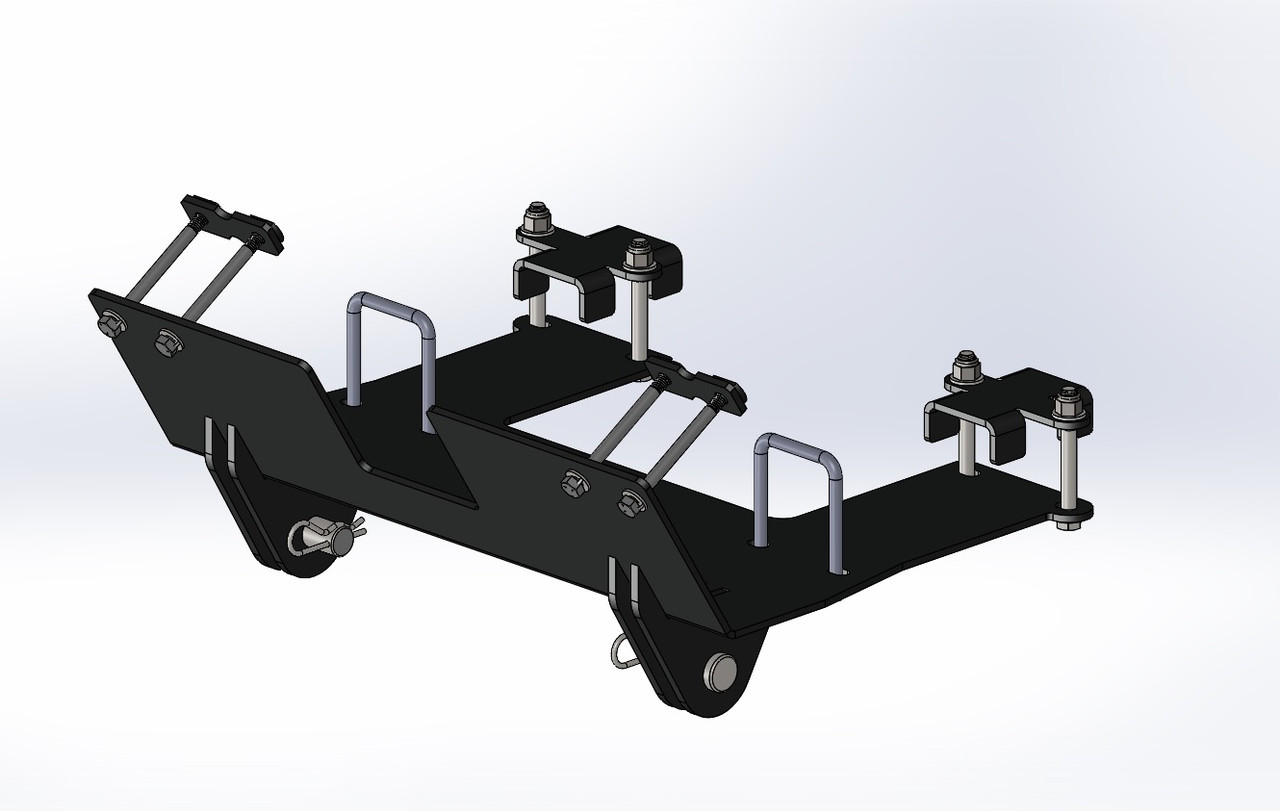 Denali Standard Series 72" Plow Kit for Arctic Cat Textron 650 Prowler H1 XT Custom Plow Mount