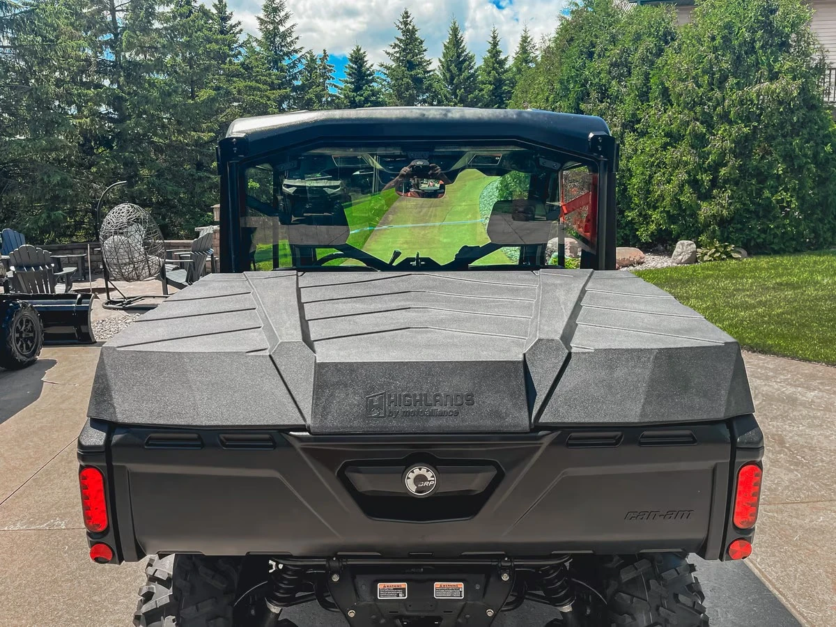 CanAm Defender Rear Cargo Bed Cover 2016-2026