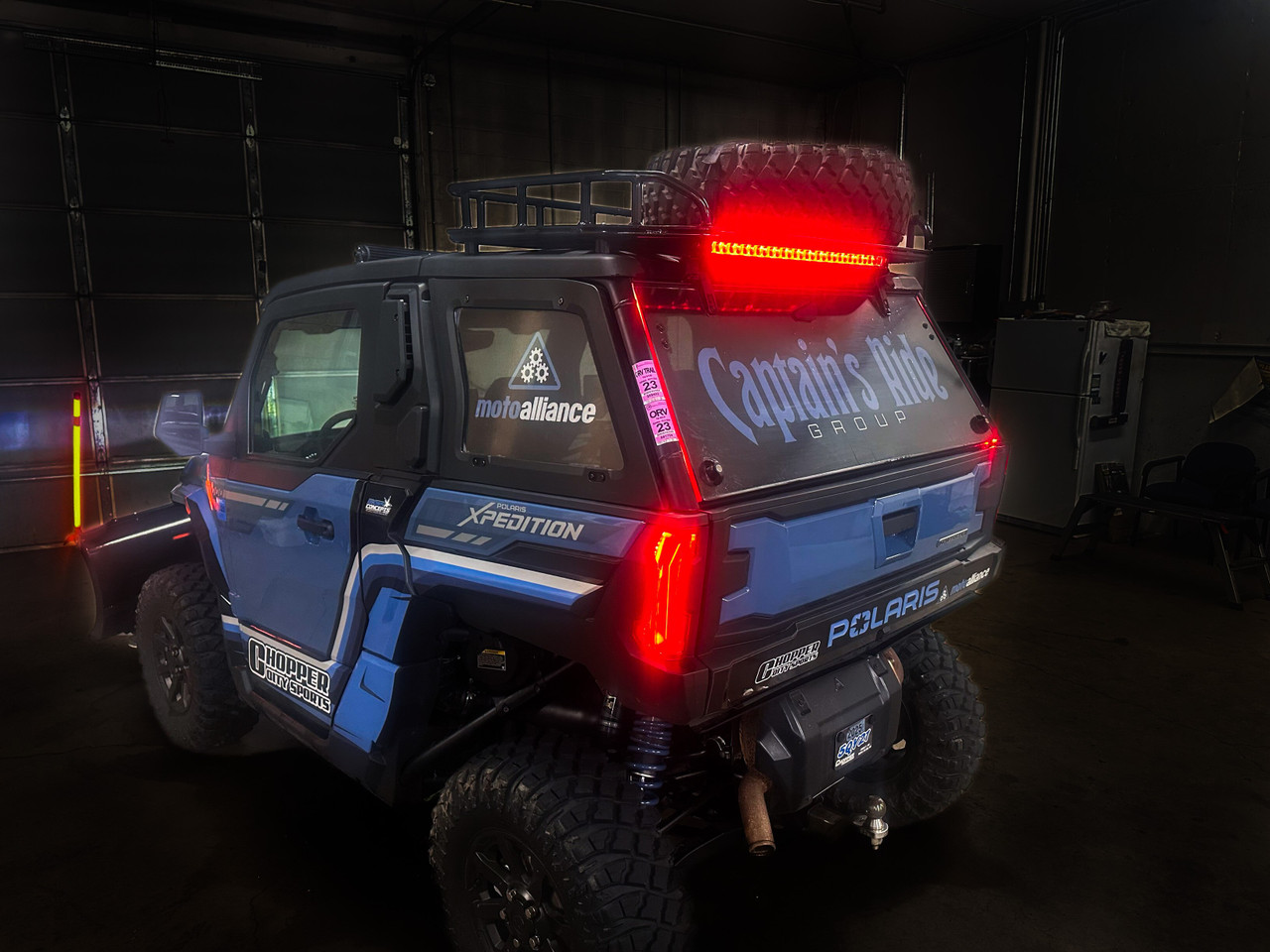 Polaris Xpedition Rear Roof Rack by MotoAlliance