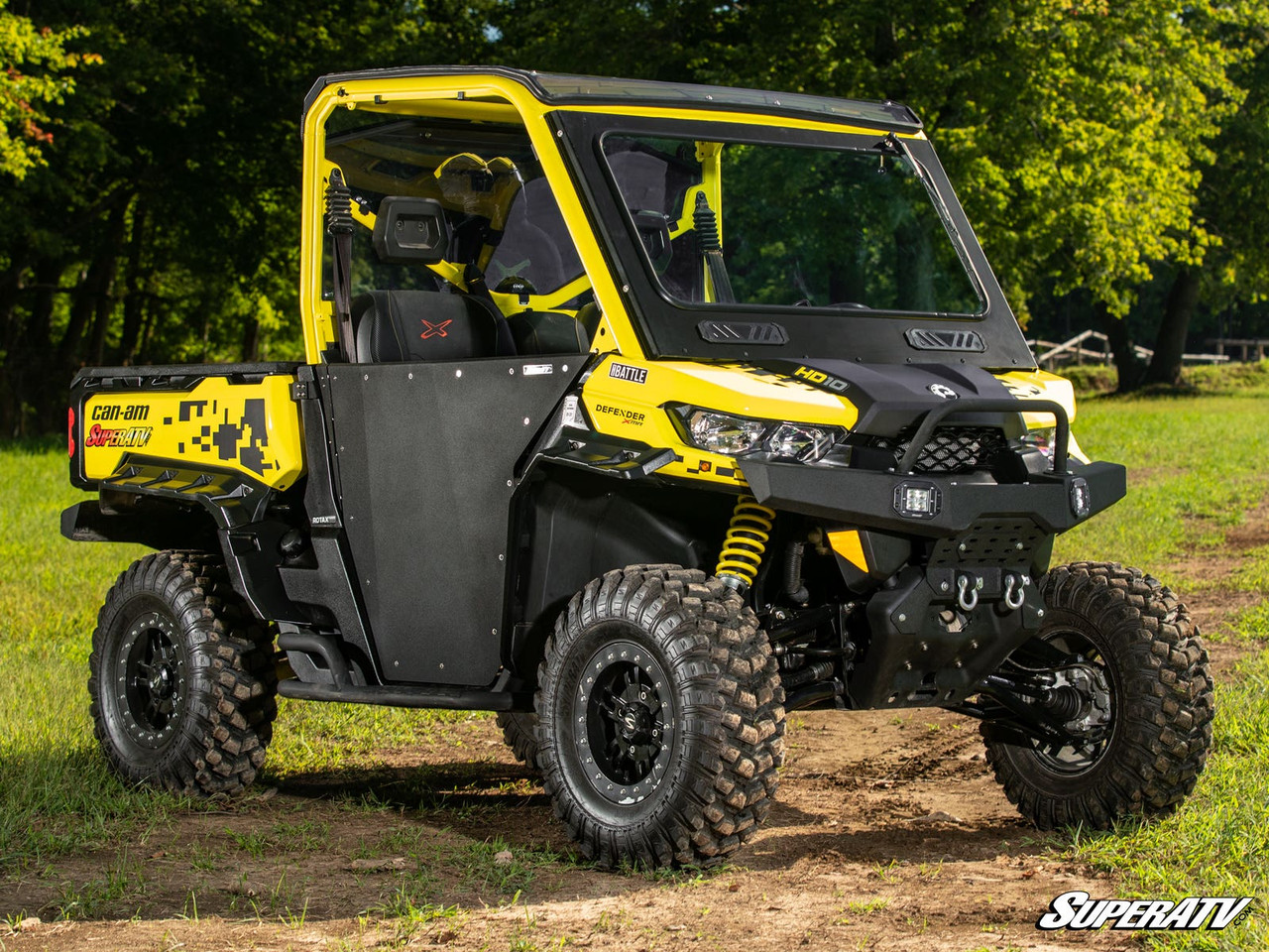 Can-Am Defender HD10 Glass Windshield