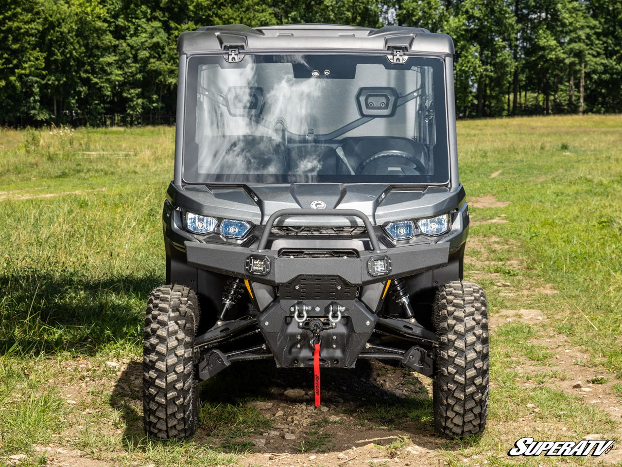Can-Am Defender HD10 MaxDrive Power Flip Glass Windshield