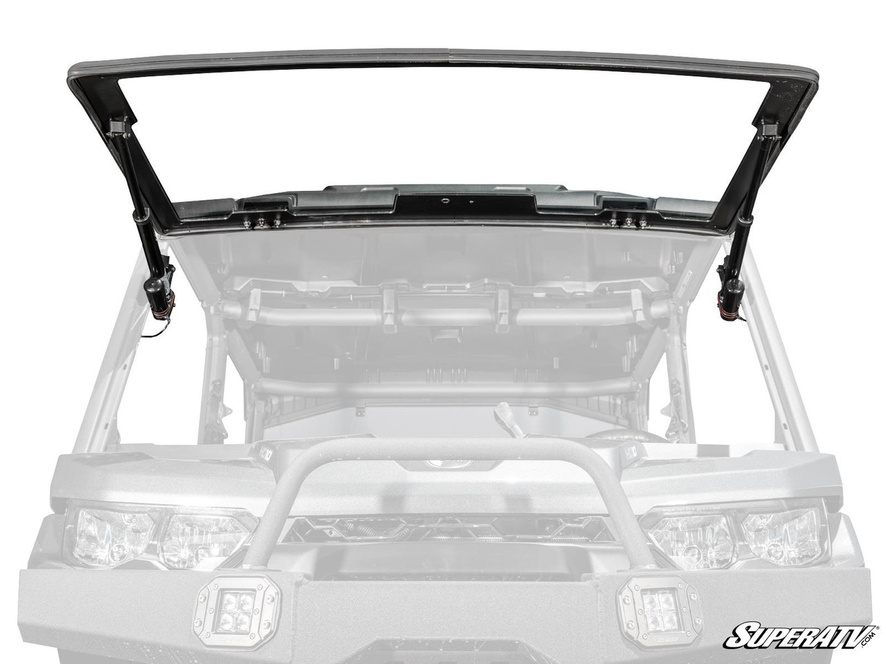 Can-Am Defender HD11 MaxDrive Power Flip Glass Windshield
