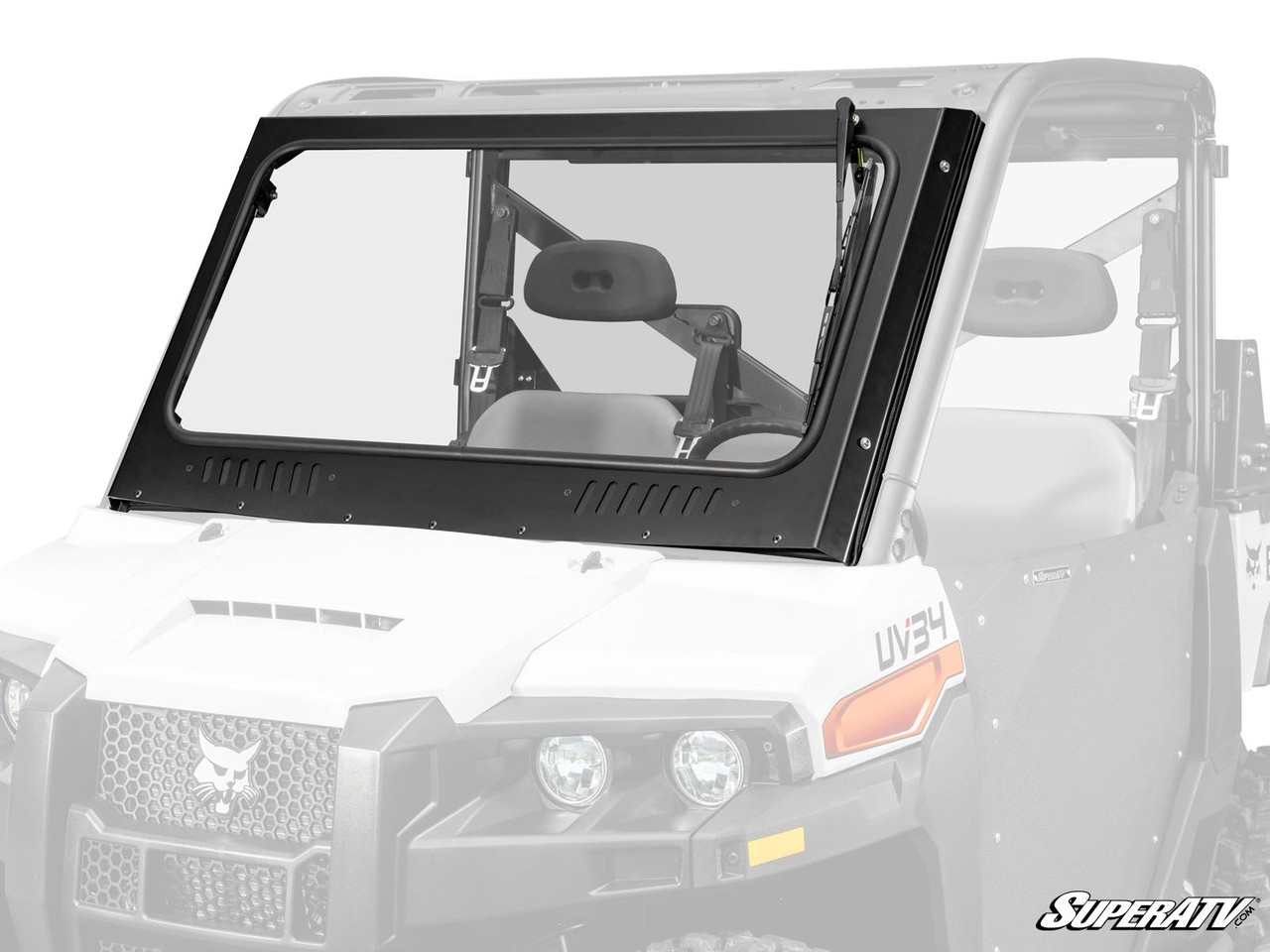 Bobcat UV34 Glass Windshield