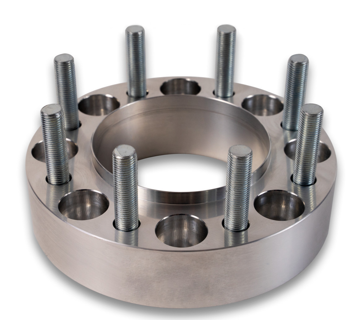 Stahl steel wheel spacer pair for JOHN DEERE 3025E