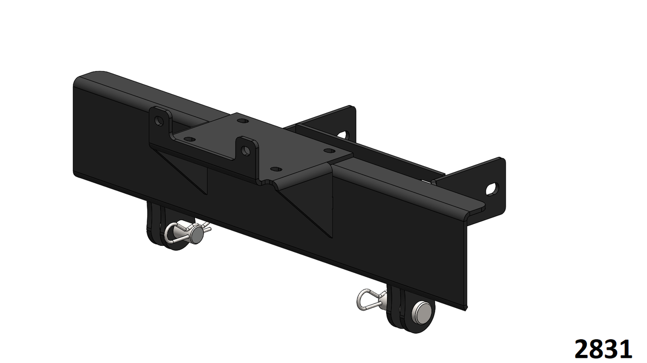 Eagle 72" Complete Snow Plow System | John Deere Gator/6x4/4x2 (1993-2024)