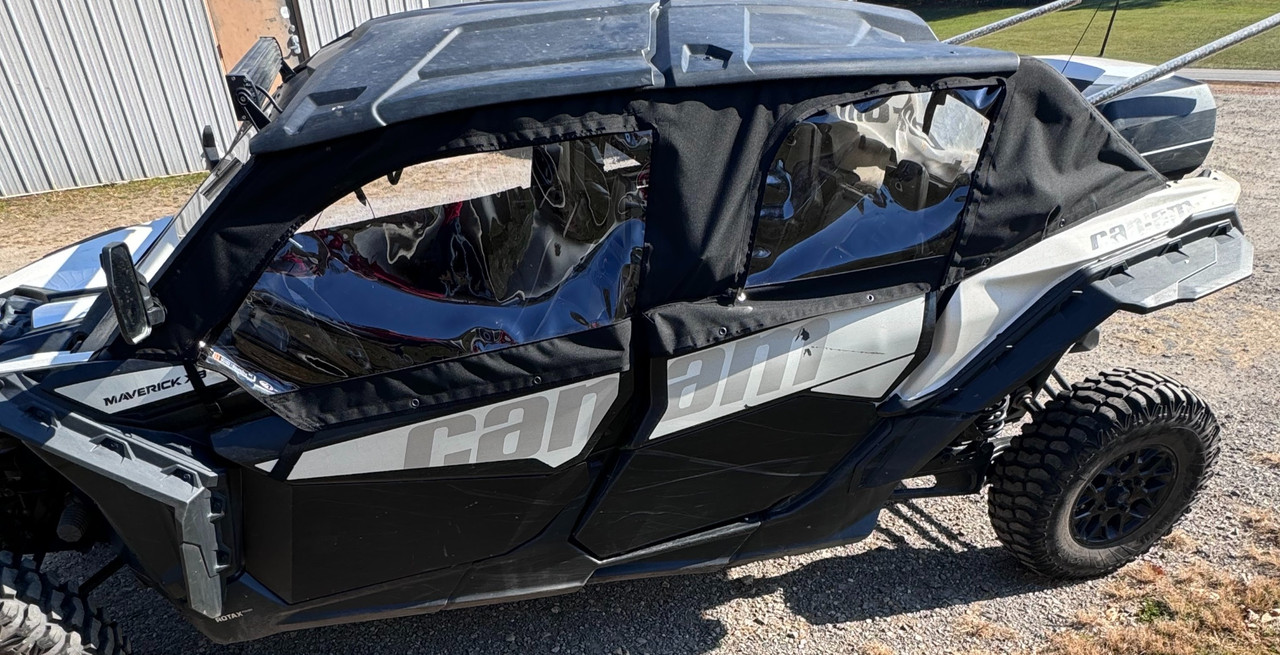 Greene Mountain Can-Am Maverick X3 MAX Soft Doors | Side Enclosure Kit