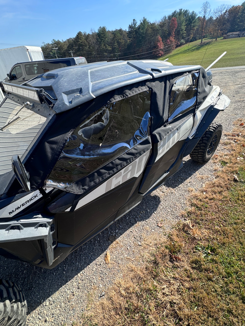 Greene Mountain Can-Am Maverick X3 MAX Soft Doors | Side Enclosure Kit