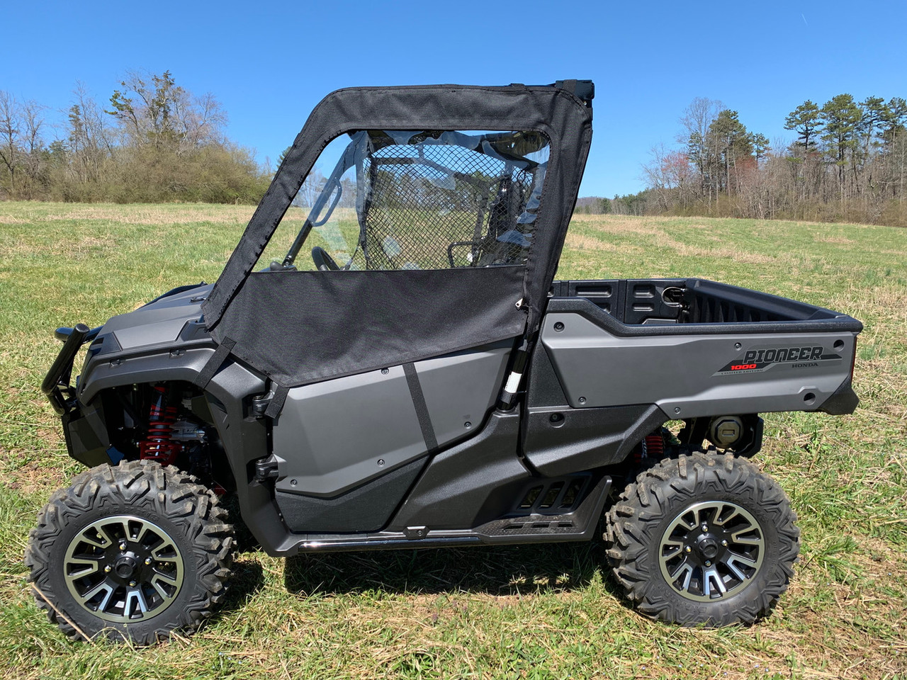 Greene Mountain Honda Pioneer 1000 Soft Doors | Side Enclosure Kit