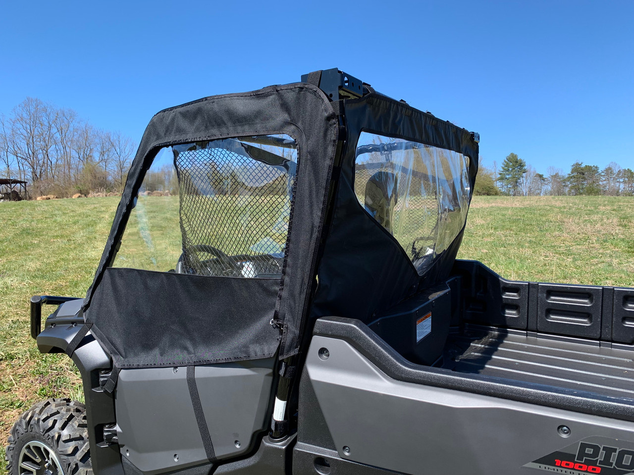 Greene Mountain Honda Pioneer 1000 Soft Doors | Side Enclosure Kit
