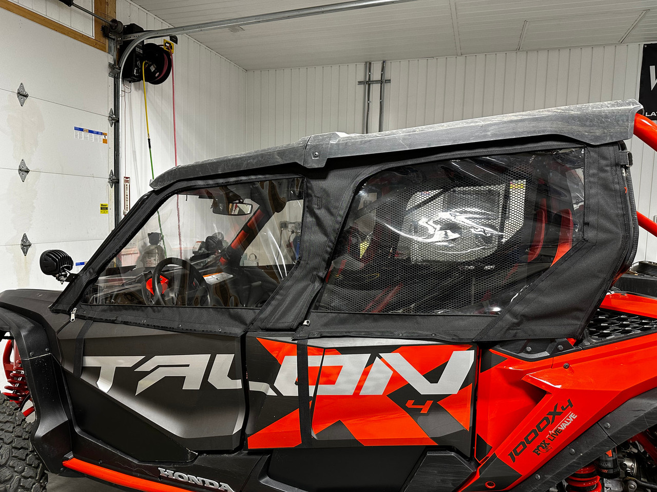 Greene Mountain Honda Talon 1000X-4 Soft Doors | Side Enclosure Kit