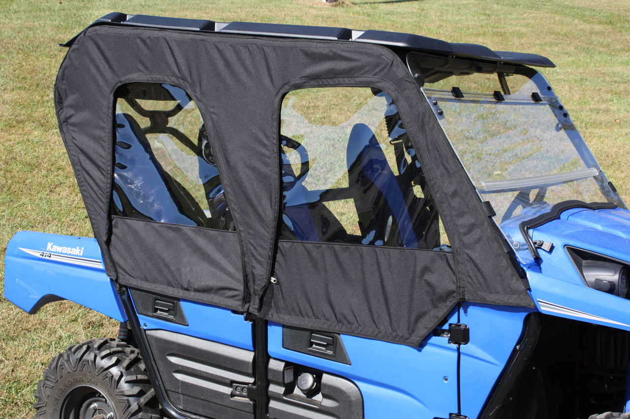 Greene Mountain Kawasaki Teryx 4 Soft Doors | Side Enclosure Kit
