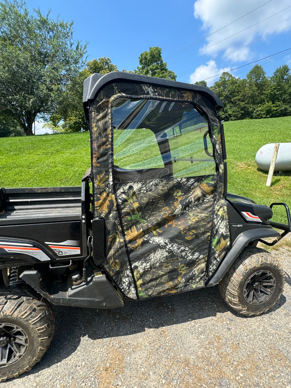 Greene Mountain Kubota RTV X900/X1120 Soft Doors | Side Enclosure Kit