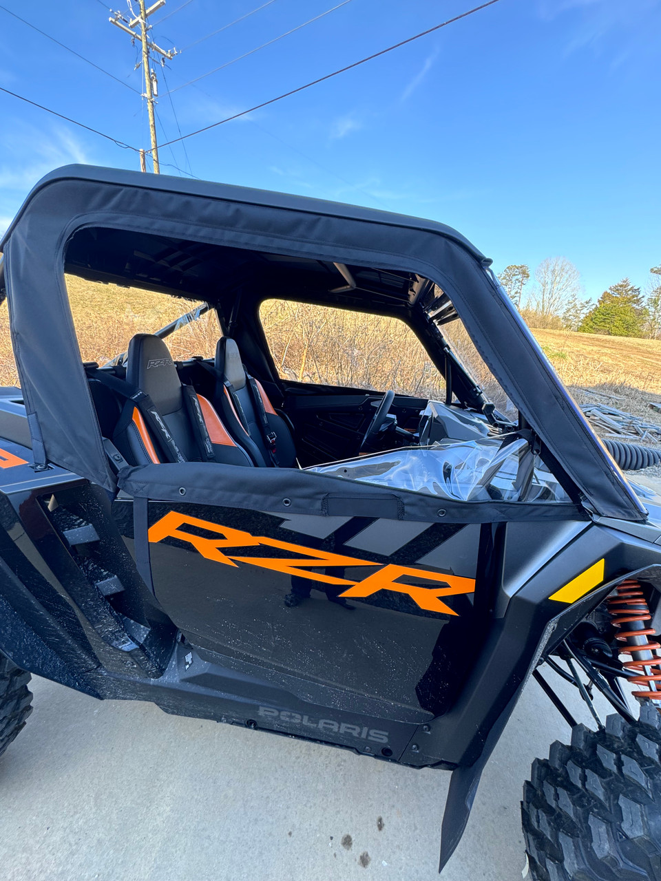 Greene Mountain Polaris RZR XP Soft Doors | Side Enclosure Kit ('24+)