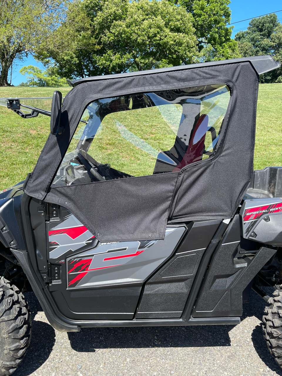 Greene Mountain Yamaha Wolverine X2 Soft Doors | Side Enclosure Kit (thru '20)