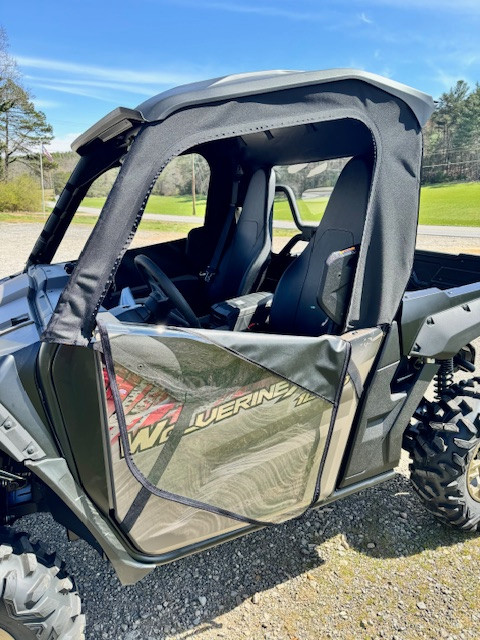 Greene Mountain Yamaha Wolverine X2 Soft Doors | Side Enclosure Kit ('21+)