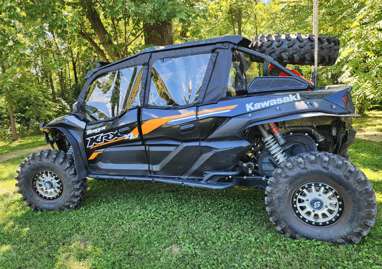 Kawasaki Teryx KRX Crew - Full Cab Enclosure for Hard Windshield
