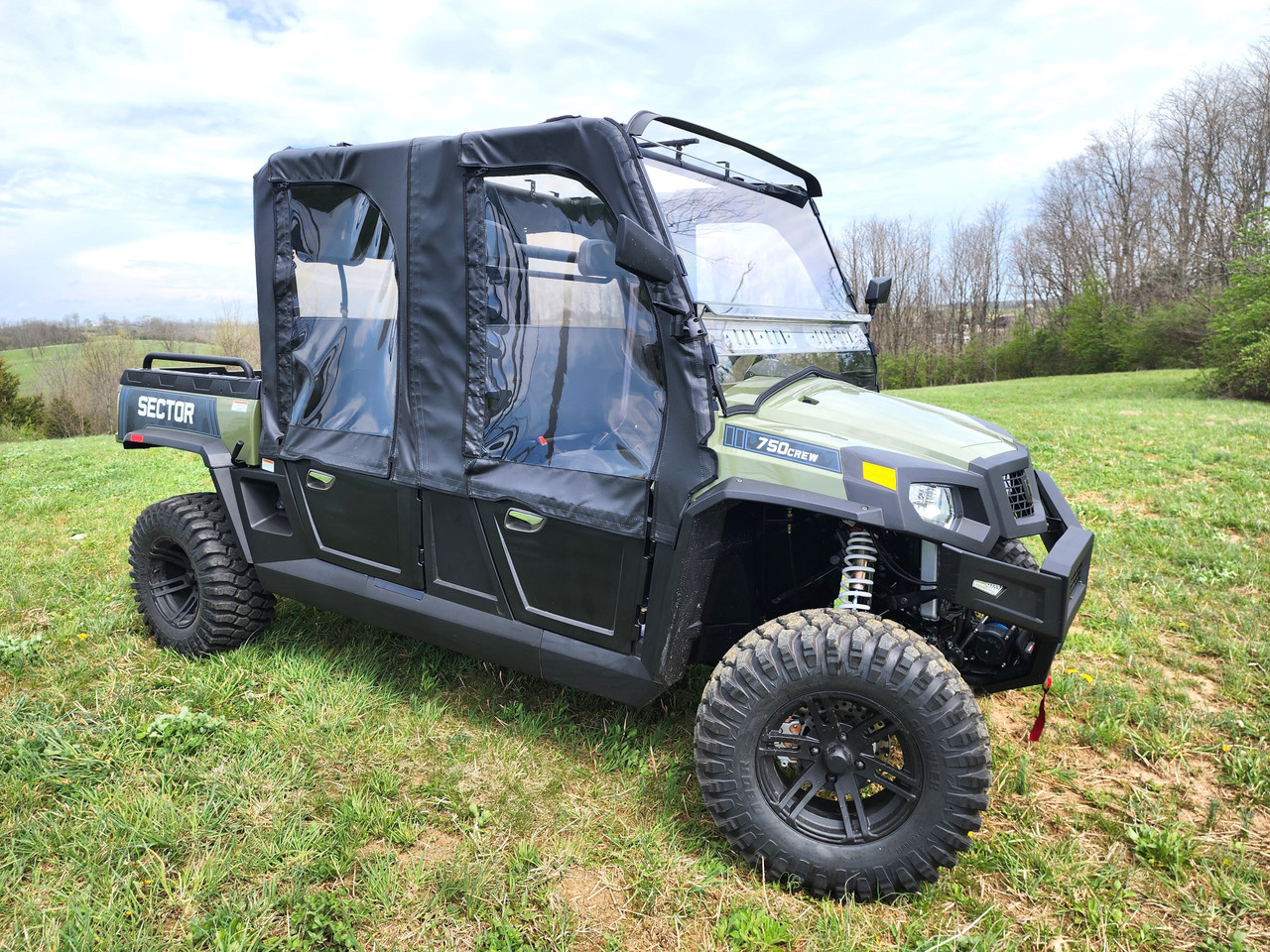 3 Star HiSun Sector 750 Crew - Door/Rear Window Combo