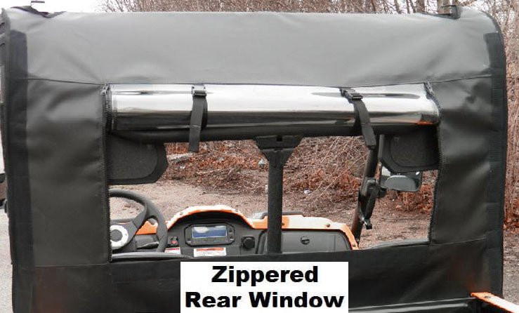 Yamaha Wolverine - Full Cab Enclosure with Vinyl Windshield (Half Doors)