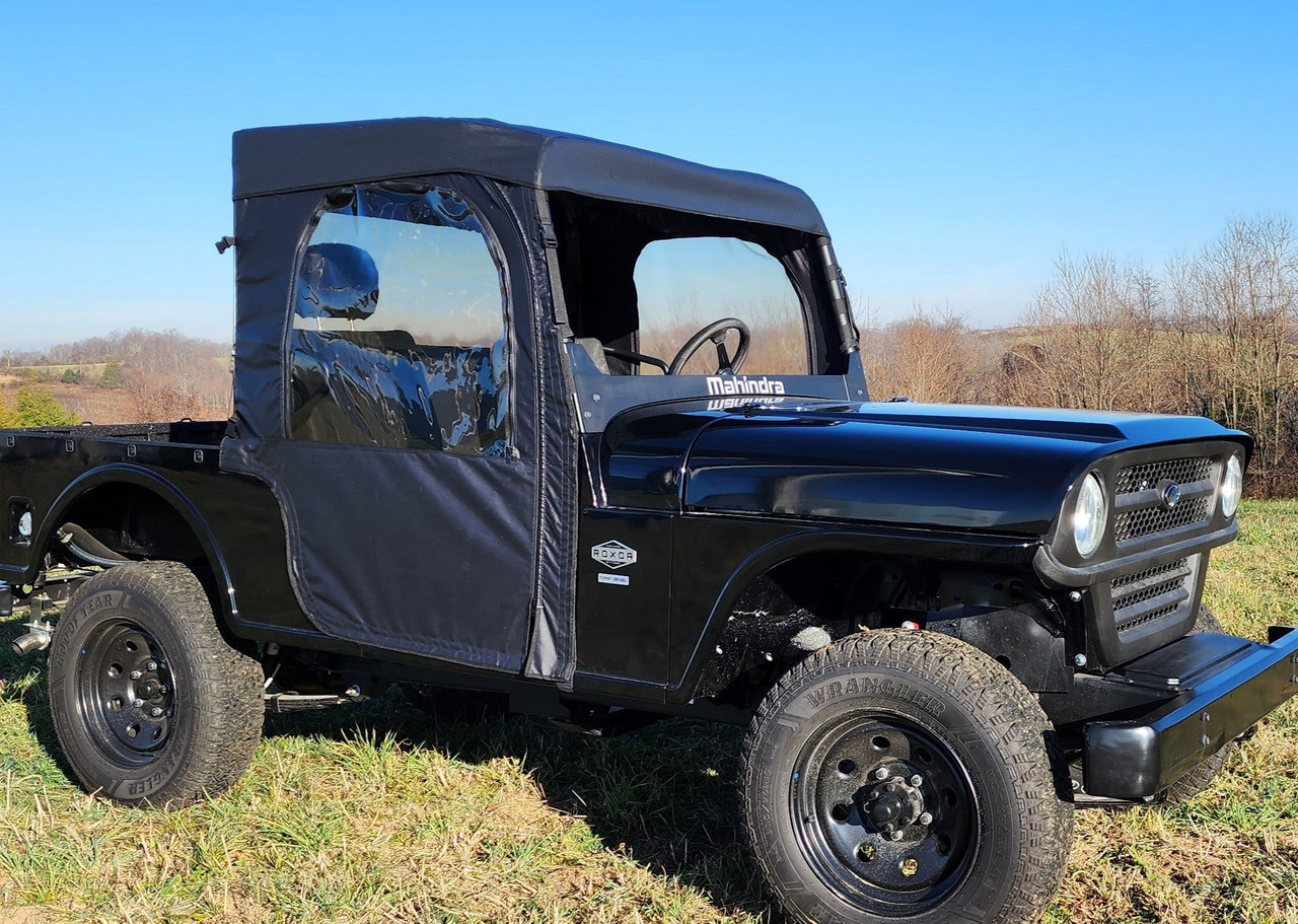 3 Star Mahindra Roxor (2022+) - Full Cab Enclosure for Hard Windshield (Full Doors)