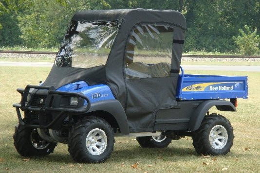 3 Star New Holland Rustler 115 - Full Cab Enclosure w/Vinyl Windshield with Color and Zip Window Options