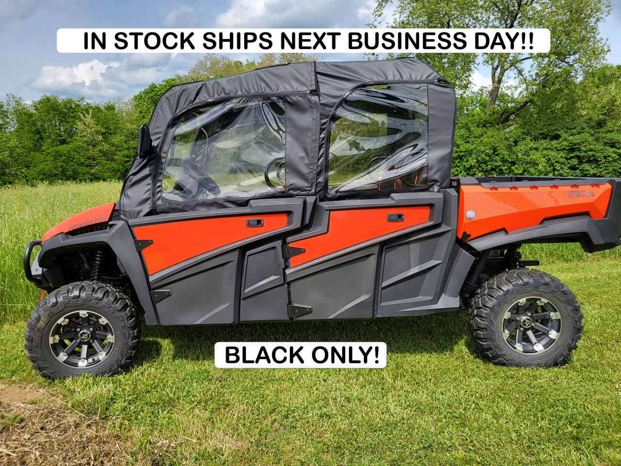 3 Star Intimidator GC1K 6-Seater - Soft Upper Doors