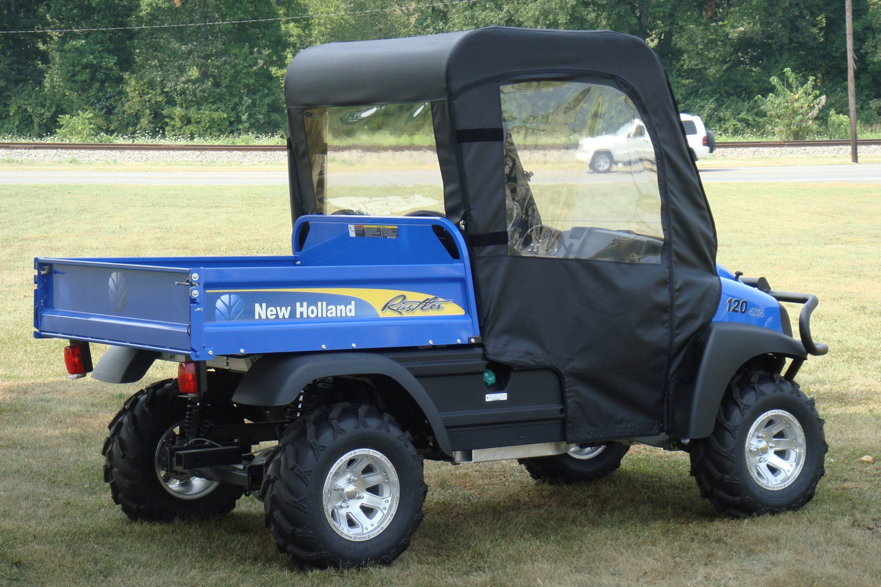 3 Star New Holland Rustler 115 - Full Cab for Hard Windshield with Color and Zip Window Options