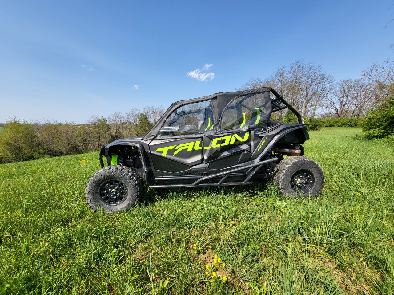 3 Star Honda Talon 4-Seater - Soft Upper Doors
