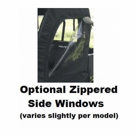 CFMoto UForce 600 - Soft Doors w/Color and Zip Window Options