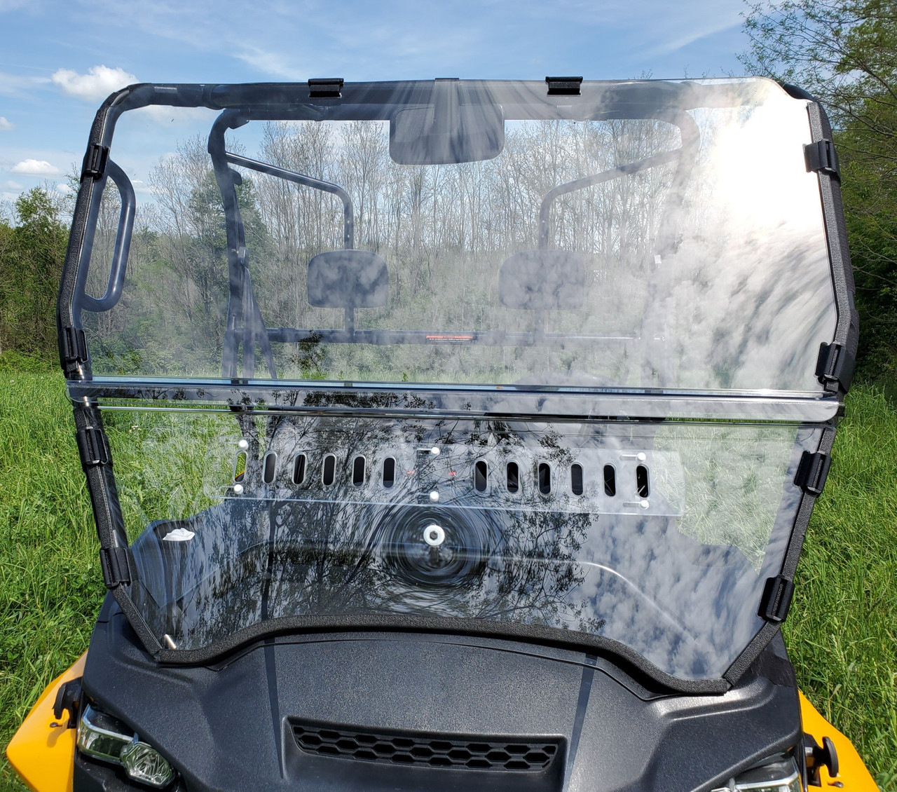 3 Star Cub Cadet Challenger 400 - 2 Pc Scratch-Resistant Windshield