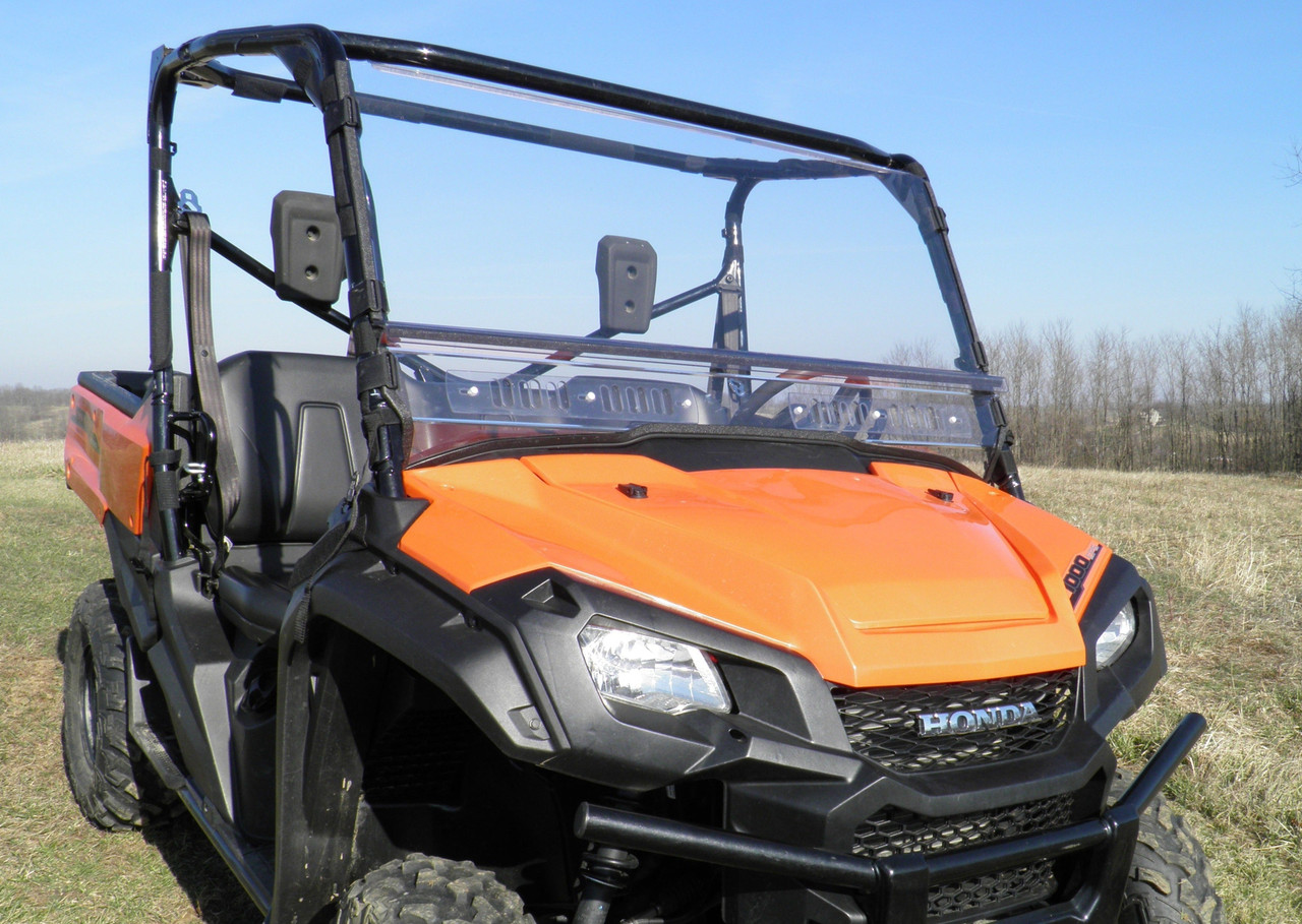 3 Star Honda Pioneer 1000/1000-5 - 2 Pc General-Purpose Windshield