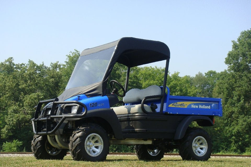 3 Star New Holland Rustler 115 - Vinyl Windshield/Top Combo
