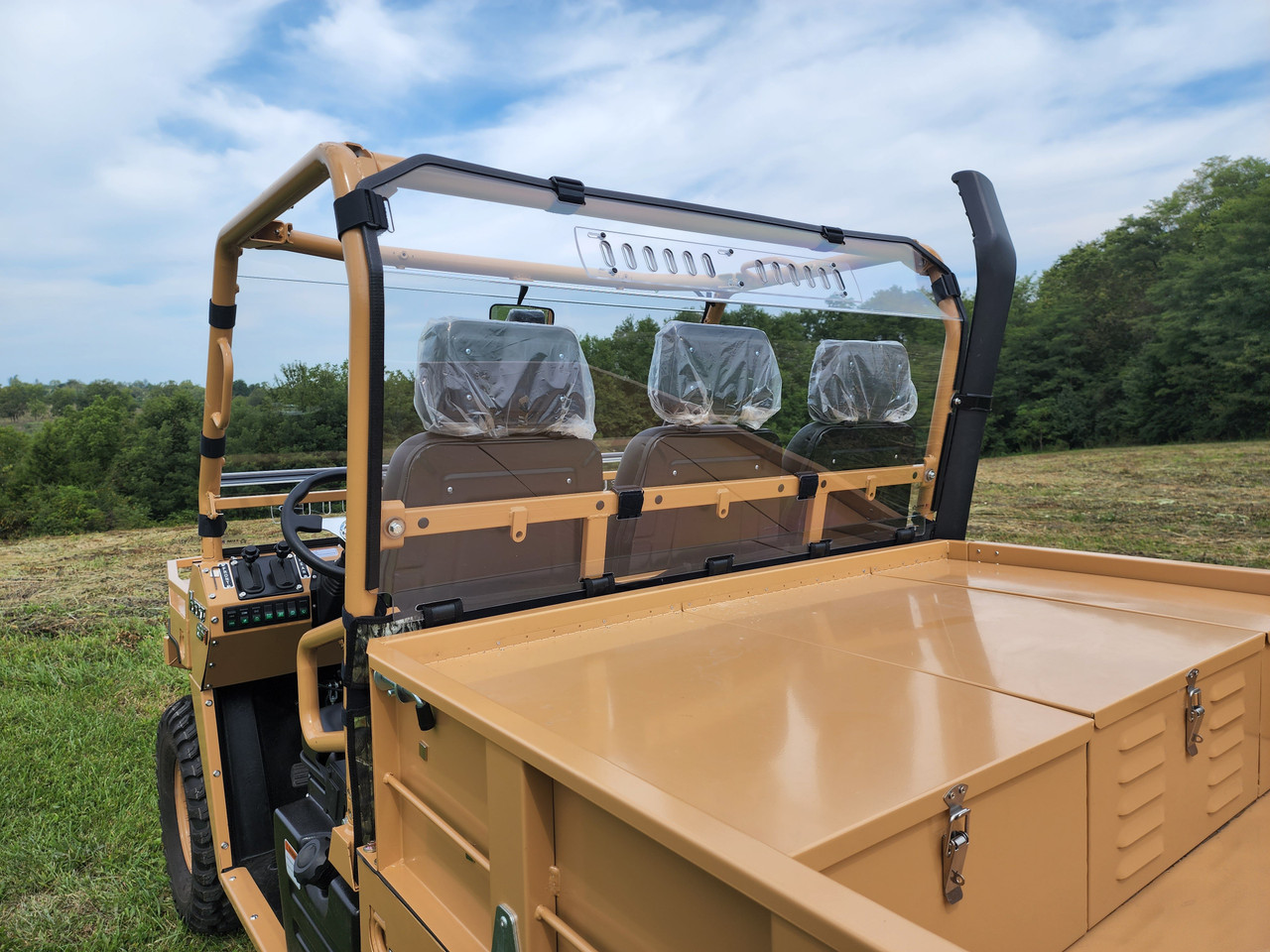 3 Star Tuatara - Lexan Back Panel w/Vent and Soft Lower Panel Options
