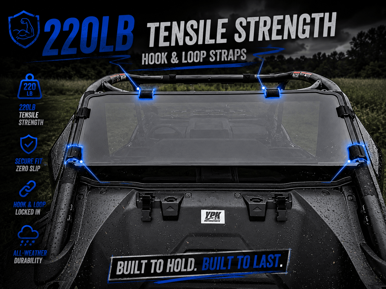 CFMoto ZForce Z10/Z10-4 Rear Windshield