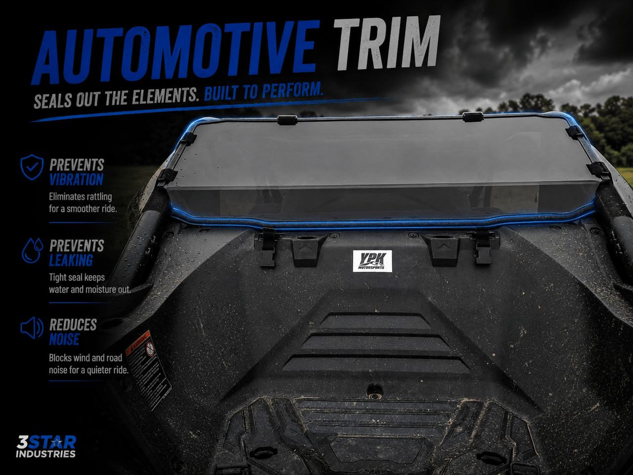 CFMoto ZForce Z10/Z10-4 Rear Windshield