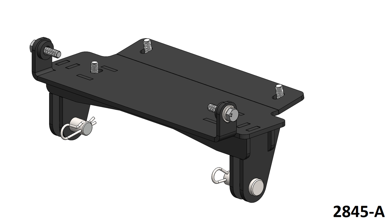 HitchDoc 2845 Eagle UTV plow mount for Honda 1000 Pioneer, Honda 1000 Pioneer 5