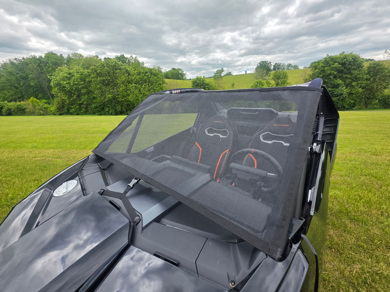 CFMOTO ZForce Z10 Mesh Windshield (Bug Shield)
