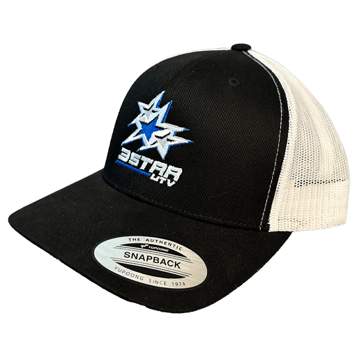 3 Star UTV Logo Hat