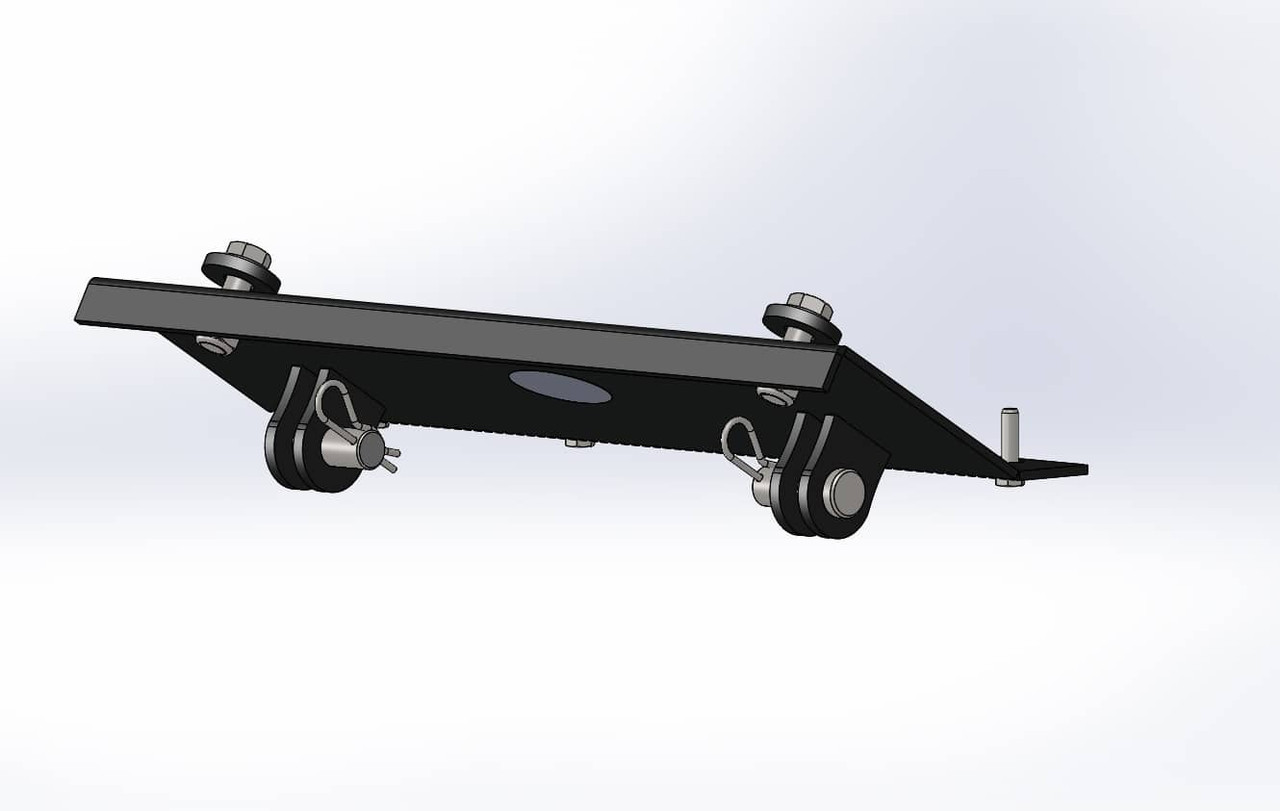 HitchDoc 2848 Eagle UTV plow mount for Polaris Ranger 6X6