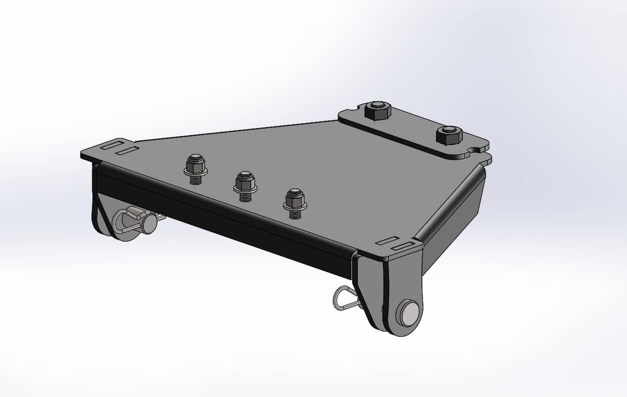 HitchDoc 2851 Eagle UTV plow mount for Polaris 700 Ranger Full Size Crew, Polaris 800 Ranger 6X6, Polaris 800 Ranger Full...