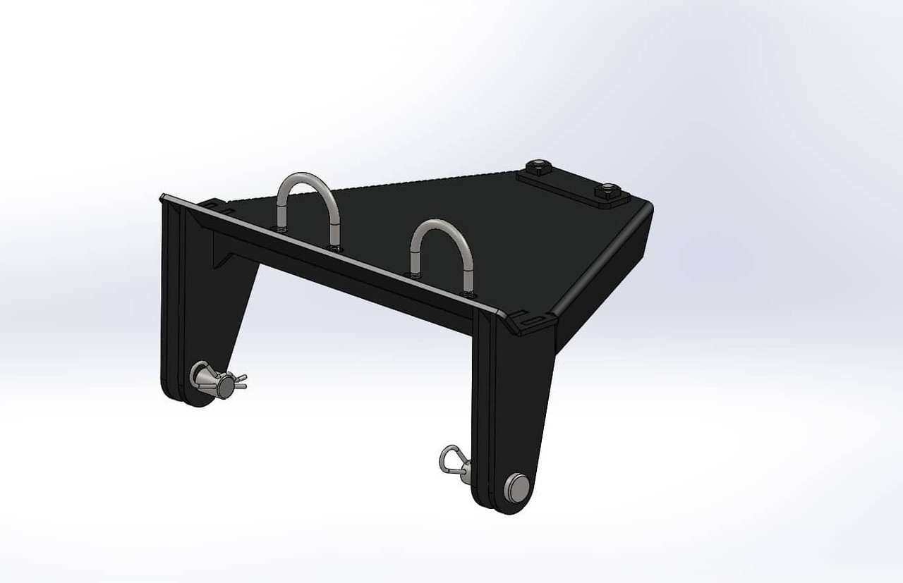 HitchDoc 2853 Eagle UTV plow mount for Polaris 900 RZR, Polaris 900 RZR-4