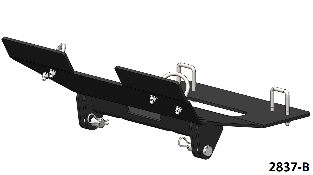 HitchDoc 2837-A Eagle UTV plow mount for Yamaha Wolverine, Yamaha Wolverine X2 (SE), Yamaha Wolverine X2 850, Yamaha...