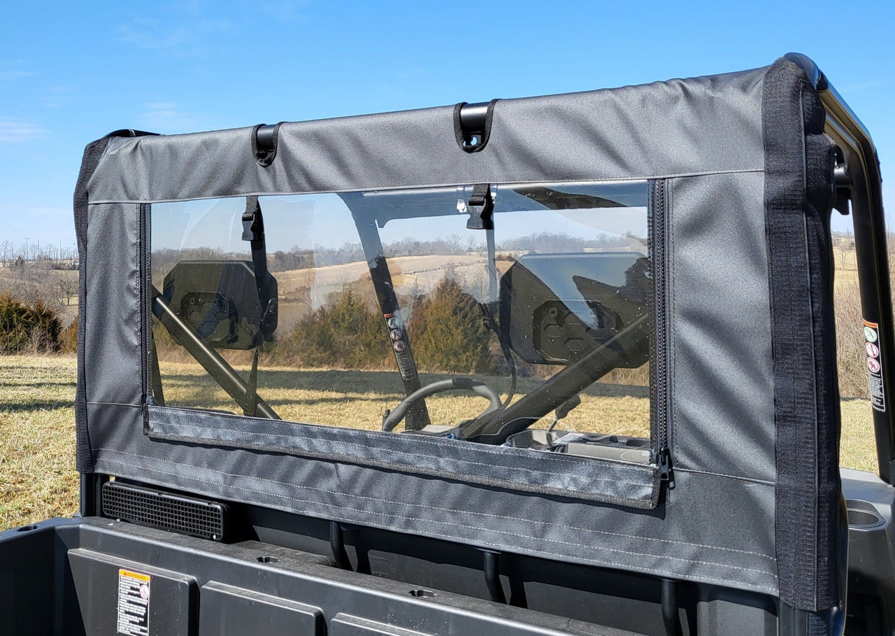 3 Star CFMoto UForce 600 - Soft Back Panel w/Color and Zip Window Options