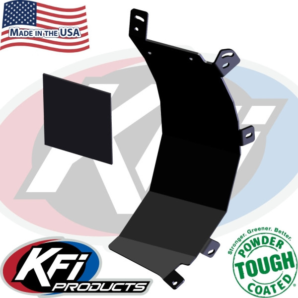 KFI Pro-Poly Tapered Side Shield - Passenger Side (#106115)