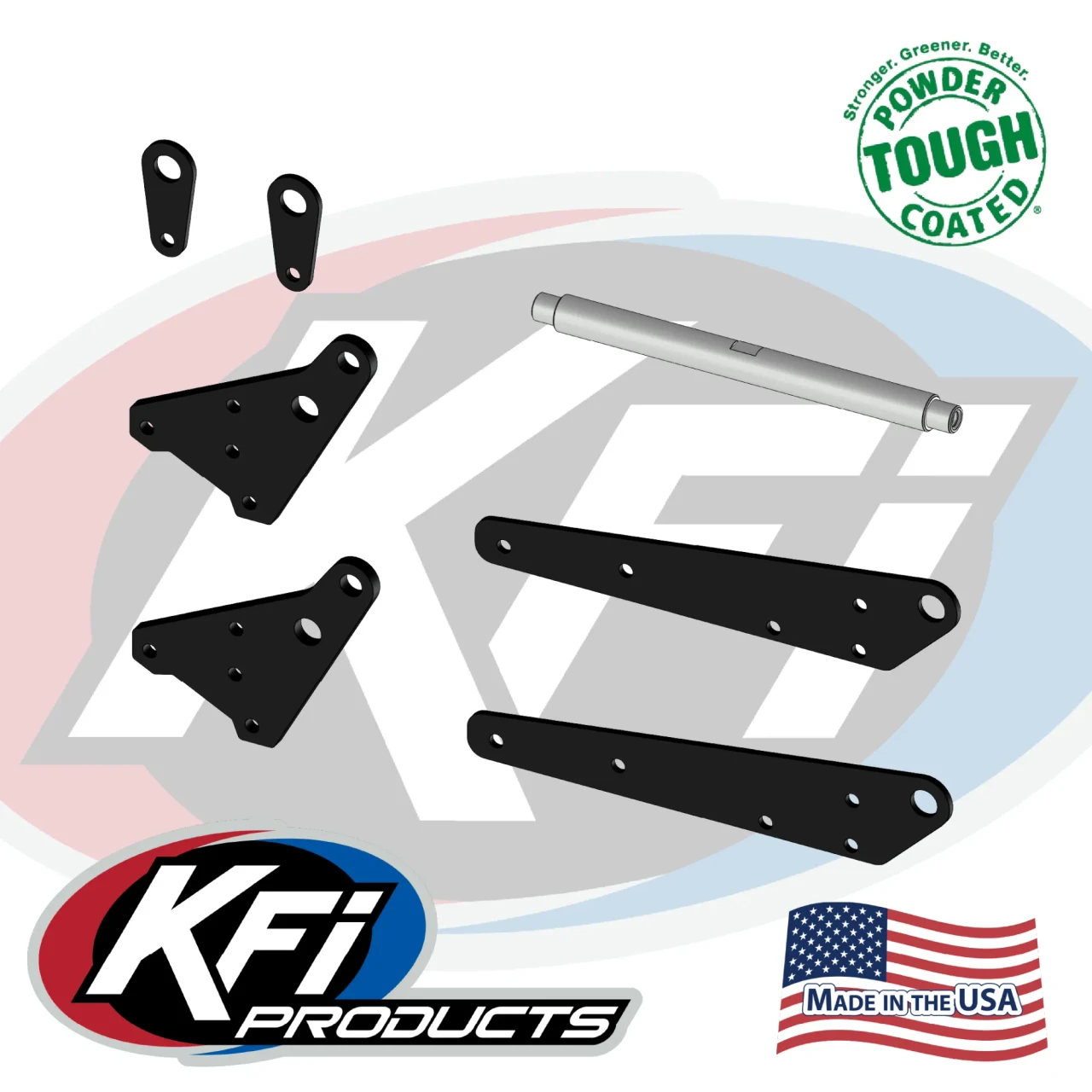 KFI 3" SQ Push Tube Leveling Kit (#106323)