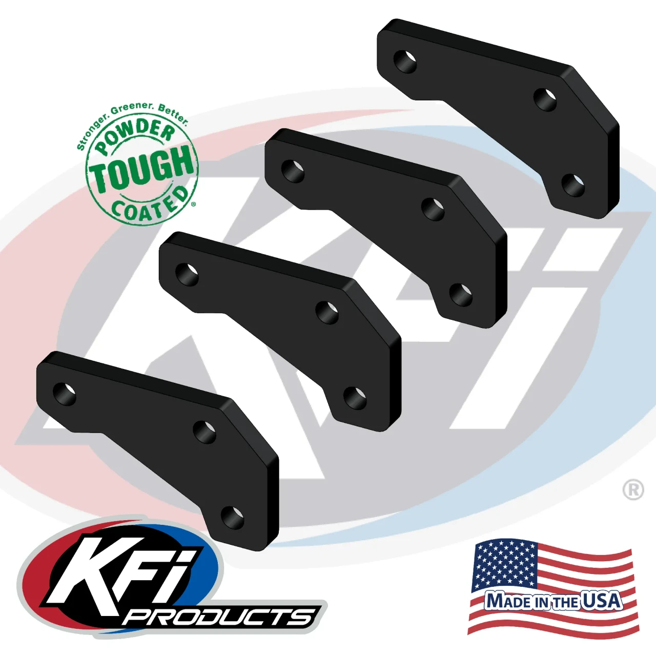 KFI UTV Pro 2.0 SQ Tube Ear Spacer Kit (#106380)